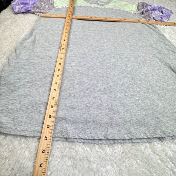 UMGEE Boho Sleeve Knit Dress Gray Pockets - Picture 6 of 7